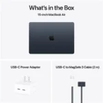 ⁦מחשב נייד Apple MacBook Air 13.6 M4 10GPU 16GB 512GB SSD MW133HB/A MW103HB/A MW0X3HB/A MC6U4HB/A – יבואן רשמי!⁩ – תמונה ⁦5⁩