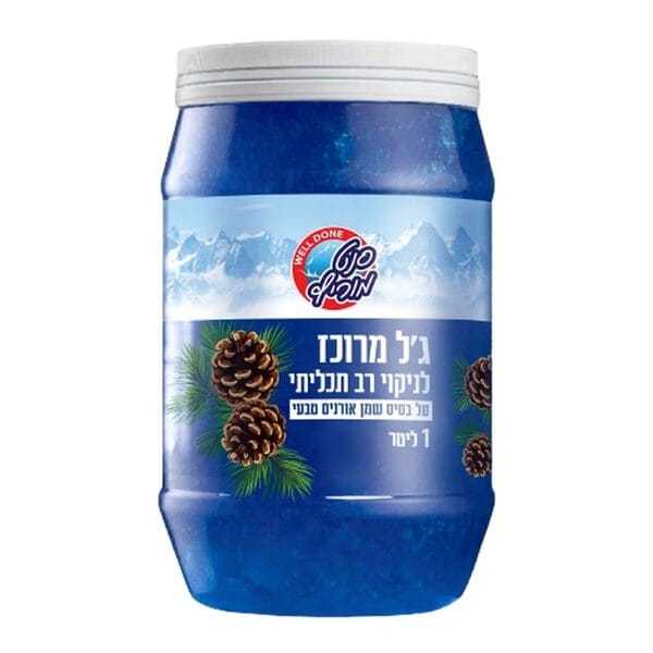 ג'ל מרוכז לניקוי רב תכליתי על בסיס שמן אורנים טבעי -1 ליטר – תמונה 1