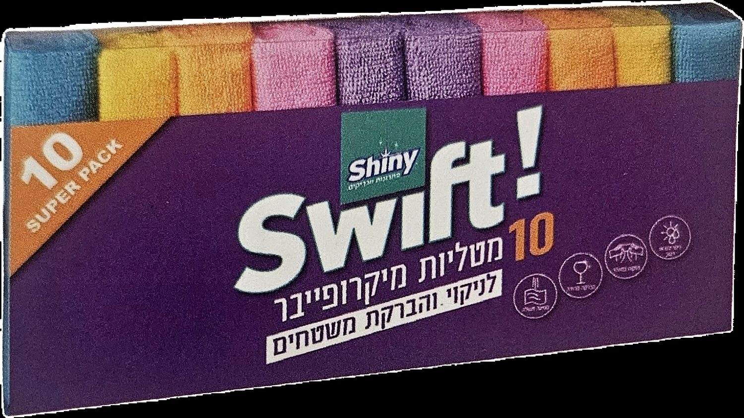 245 10 מטליות מיקרופייבר למשטחים – תמונה 1
