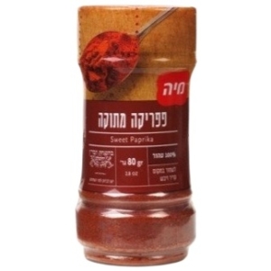 פפריקה מתוקה במיכל - 80 גרם