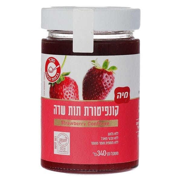 קונפיטורה תות שדה 340 גרם – ראשית קונפיטורה תות שדה 340 גרם